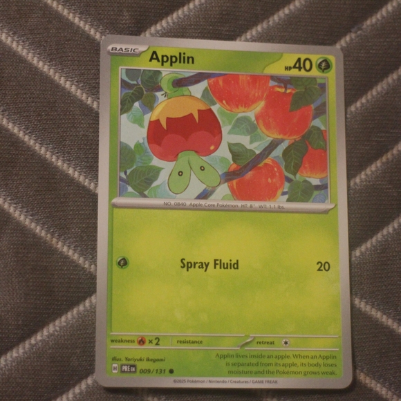 Pokemon | Games | Pokemon Green And Red Card Game Applin Edition | Poshmark